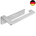 WEISSENSTEIN Toilettenpapierhalter Edelstahl ohne bohren - WC-Rollenhalter