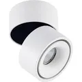 Arcchio LED-Deckenstrahler Rotari, weiß, 1-flg., 946lm - Weiß
