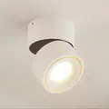 Deckenleuchte Arcchio, Rotari, dimmbar, Weiß, für Flurbereich, Aluminium, Modern - 10.3