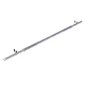 GORILLA SPORTS® Langhantelstange - Ø 30mm, 120/150/170 cm Länge, mit 2 Federverschlüssen, bis 200kg Belastbar, Chrom - Langhantel, Hantelstange, Hantel, Langhantel-Stange