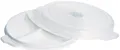 plast team Mikrowellen-Teller Micro, 3 Fächer