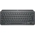Logitech MX Keys Mini - Tastatur - hinterleuchtet - Bluetooth - QWERTY - US International - Graphite - Grau
