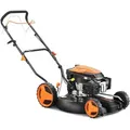 FUXTEC FX-RM51SA96, Schieberasenmäher, 1001 m2, 50,1 cm, 2,5 cm, 7,5 cm, 0,8 l