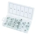 KS Tools Muttern, (100-St), Sortiment, selbstsichernd, UNC, 100-teilig