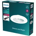 Deckenleuchte Philips, Amigo, dimmbar, Weiß, für Wohnzimmer, Kunststoff, Modern - 13.7