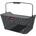Klickfix Fahrrad Hinterrad Korb City Mit Korb Klip 40x20x30cm Schwarz Engmaschig