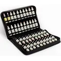 omeo Aufbewahrungstasche Etui für 40 Bachblüten 10ml o. 20ml Nelson Homöopathie Hausapotheke, 40 Schlaufen