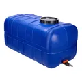 Garronda Wassertank 280 Liter Wasserbehälter mit Deckel Regenwassertank Großbehälter für Haushalt und Gewerbe GD-0098 (Blau)