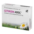 CETIRIZIN ADGC Filmtabletten Inhalt: 50 St