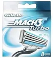 Gillette MACH3 TURBO Rasierklingen 8 St. (8700216503600)