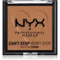 NYX Professional Makeup Can't Stop Won't Stop Mattifying Powder mattierendes Puder Farbton 08 Mocha 6 g