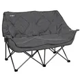 Brunner Action Faltsofa Campingbank Campingsofa Sessel 2 Personen grau 1754757