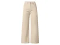 esmara® Damen Jeans, Wide Leg (Beige, 44) - B-Ware sehr gut