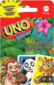 Mattel Games Uno Junior, Uno Kartenspiel, vereinfachte Version mit Zootieren