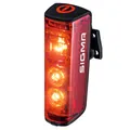 Sigma LED Akku Fahrrad MTB Rücklicht Blaze schwarz mit Bremslichtfunktion
