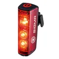USB-Fahrrad-Rücklicht an Sattelstütze Sigma Blaze 3LED (Autonomie 50h) Schwarz
