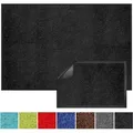 Schmutzfangmatte Monochrom Schwarz 40 X 60 Cm