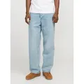 Relax-fit-Jeans JACK & JONES "JJIALEX JJORIGINAL NOOS", Herren, Gr. 31, Länge 34, blau (blau denim), Denim/Jeans, Obermaterial: 100% Baumwolle, Abriebeffekte, modisch, relaxed fit lang, Jeans