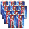 10 x Wilhelm Lithium 9V Block Batterie Rauchmelder 6LR61 9 Volt Batterien