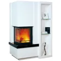 HARK Kaminbausatz "Easy", weiss, Marmor, 5 kW
