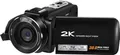HDV-Z63 Full HD Videokamera Wifi - Camcorder - Mit Wifi - Anschluss für externe Mikrofone und Stativ - 24 Megapixel - CMOS