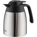 THERMOS Isolierkanne THV silber, schwarz 1,0 l, 1 St.