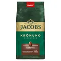 Jacobs Kaffeebohnen Krönung Kräftig Aroma-Bohnen, intensiv mit Haselnuss & Kakao, geröstet in Bremen, Intensität 7/10, Kaffee ganze Bohnen, 500 g