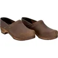 Sanita Wood-Jamie Closed Clog braun 43 EU