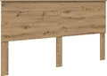 vidaXL Kopfteil mit Kopfteil Artisan-Eiche 180 cm Holzwerkstoff