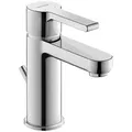 Duravit Waschtischarmatur B.2 Einhebel Ausladung 101 mm mit Zugstangen-Ablaufgarnitur - Chrom