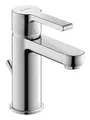 Duravit B.2 Einhebel-Waschtischmischer Ausladung 101 mm mit Zugstangen-Ablaufgarnitur - Chrom - B21010001010