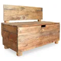 Sitzbank Altholz Massiv 86x40x60 Cm