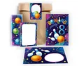 JUNAPACK Einladungskarten Bowling zum 8. Geburtstag Einladungen Karten mit Umschlägen Mitgebsel, Mitbringsel Set Kegeln Gastgeschenke zum achten Geburtstag Aquarell