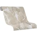 marburg Vliestapete "Avalon", Blätter, Blumen, beige