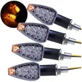 Transparentes Design, 4er Set Motorrad Blinker Licht - E- und