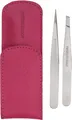 Tweezerman Petite Tweezer Set Pink Augenbrauenpflegeset