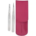 Tweezerman Petite Tweeze Set Pink Case