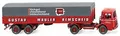 Wiking 051502 - Pritschensattelzug (MAN) Mäuler (1:87)