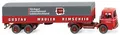 Wiking 051502 Pritschensattelzug (MAN) "Mäuler" 1:87 (H0)