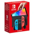 10007455 Nintendo Switch OLED NVIDIA Custom Tegra Blau Rot Analog / Digital  ~D~