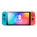 Nintendo Switch OLED Konsole neon blue/red mit 7"-OLED-Touchscreen