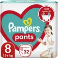 Pampers Pants Windel Größe 8 (19+ kg), 32 Stück, Windeln mit Stop- & Protect
