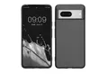 kwmobile Handyhülle Handyhülle für Google Pixel 8 Hülle, Silikon Case metallisch schimmernd - Schutzhülle Cover