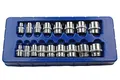 US PRO 1376 17-teiliges 3/8-Zoll-Steckschlüssel-Set, 6-kant, 8-24 mm, 17-teiliges Set