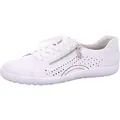 Rieker Damen Schnürschuhe Halbschuhe Sneaker 52824, Größe:36 EU, Farbe:Weiß - Weiß - 36