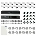 NVR PNI House IP816 mit 16 Kanälen IP 5MP oder 10 Kanälen 8MP 4K
