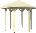 Skanholz Holzpavillon Nancy 1, Leimholz, 273 x 236 cm