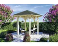 Pavillon SKAN HOLZ Nancy Gr. 1 ø 360 cm natur