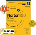 NORTON Security 2026 5 Geräte 3 Jahre | Norton 360 Deluxe + VPN | Kein ABO