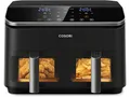 COSORI CAF-R901-AEU Dual Basket Heißluftfriteuse 1750 Watt Schwarz